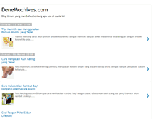 Tablet Screenshot of denemochives.com